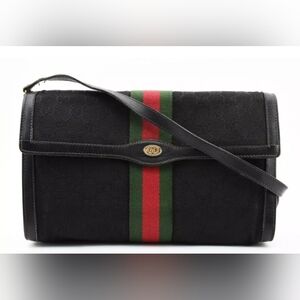Gucci GG Sherry Line Shoulder Bag/Clutch